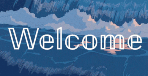 Animated welcome banner